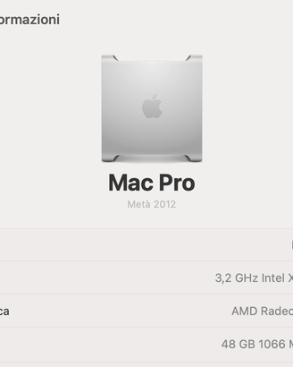 Mac Pro 5.1 Quad Core 3,2 GHz SSD 1TERA Samsung
