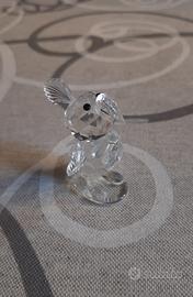 Miniatura animali, uccellino in cristallo