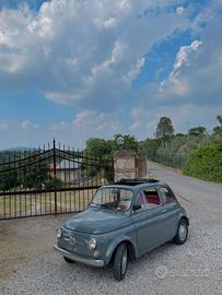 FIAT 500 F targa oro