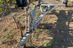 Carrello barca da cantiere