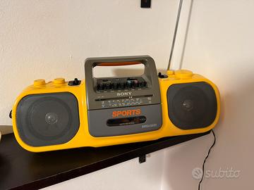 Sony Sports Boombox Stereo Radio Cassette Recorder