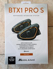 Interfono x casco Midland btx 1 Pro s doppio