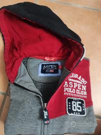 felpa con zip bambino 