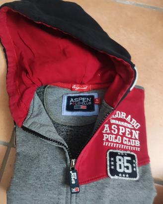 felpa con zip bambino 