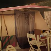 tenda a casetta con dinette matrimoniale 