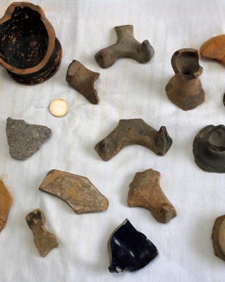 Reperti archeologici vari.