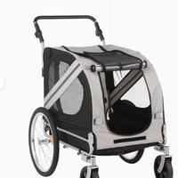 rimorchio bici passeggino cani fino 60 kg nuovo
