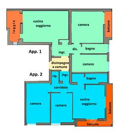 Novoli, Trilocali di nuova ristrutturazione
