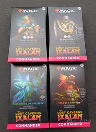 Magic Commander 4 Decks The Lost Caverns of Ixalan