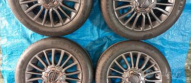 gomme e cerchi x Fiat 500x come da foto nuovissimo