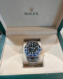 Rolex Gmt Master II Batman 2022 Unico proprietario