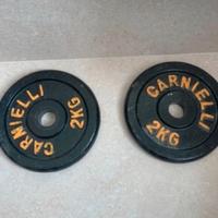 Dischi palestra carnielli da 2kg