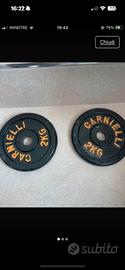 Dischi palestra carnielli da 2kg