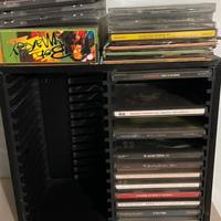 Porta cd 30 posti in legno