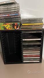 Porta cd 30 posti in legno