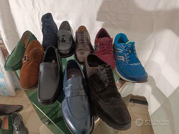 Lotto unico scarpe da uomo pollini e altri