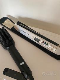 Piastra capelli Rowenta e Spazzola Termica