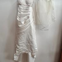 Abito da sposa taglia 40