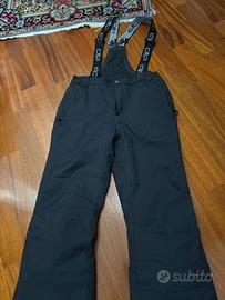 Salopette sci  CMP NERO TG.176 pari al nuovo