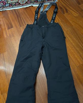 Salopette sci  CMP NERO TG.176 pari al nuovo
