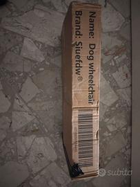 Carrozzina per Cani Regolabile Carrello/carrozzina