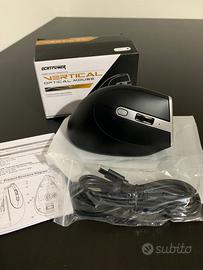 Mouse Verticale Ergonomico Gaming Multi Device