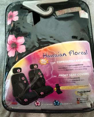 coprisedili anteriori floreali Hawaiani