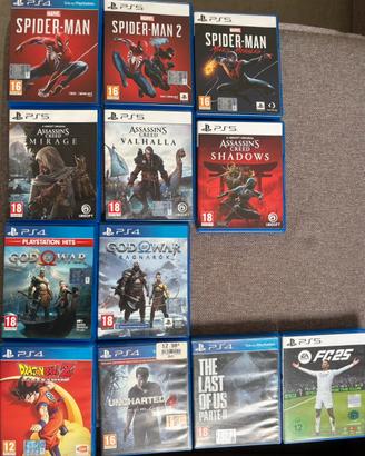Giochi PS4 - PS5 (Ac, Gow, Tlou, ecc.)