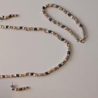 Parure completa in argento oro e rame