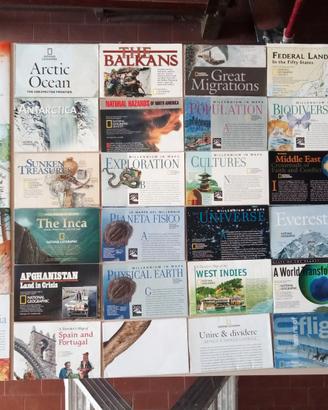 Lotto 67 poster rivista National Geographic