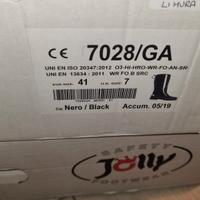 stivali jolly moto neri nuovi 