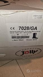 stivali jolly moto neri nuovi 