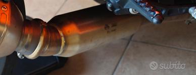 Raccordo acciaio silenziato