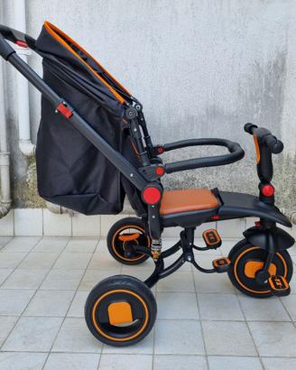 Passeggino/triciclo Nunu baby go nero