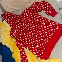 Felpa louis vuitton x supreme