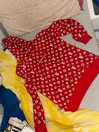 Felpa louis vuitton x supreme