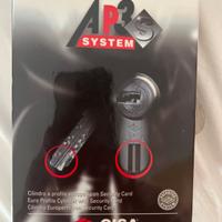 Cilindro a profilo europeo con security card