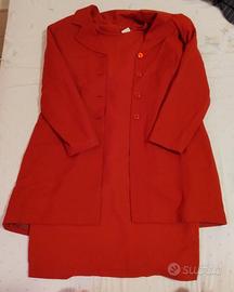 Set-Sopra abito e tubino rosso