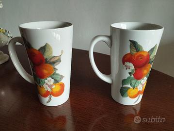 coppia di bicchieri da tisana