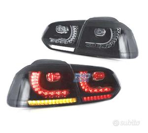 FANALI VOLKSWAGEN VW GOLF 6 FULL LED DINAMICI FUMÉ