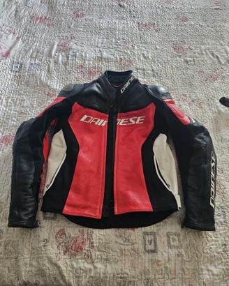 Giacca moto uomo in Pelle Dainese TG.46 NUOVO !