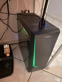 pc gaming + volante logitech g29
