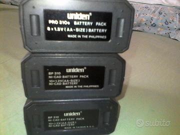 pacchi batteria x CB Uniden/President  PRO 310e