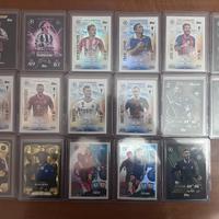 Carte topps da collezione - Yamal, Messi, 100 club