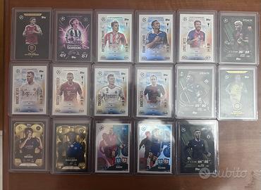 Carte topps da collezione - Yamal, Messi, 100 club
