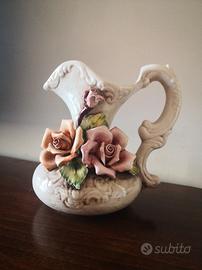 Vaso Capodimonte Italia vintage 1950/1960