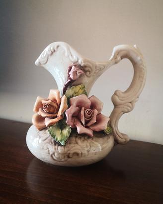 Vaso Capodimonte Italia vintage 1950/1960