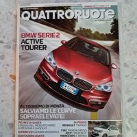 Quattroruote Ottobre 2014 Twingo BMW serie 2