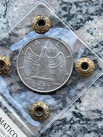 1 Lira IMPERO 1939 XVIII - Vittorio Emanuele III