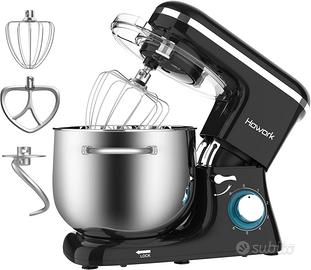 HOWORK Impastatrice Planetaria 1500W 8Litri